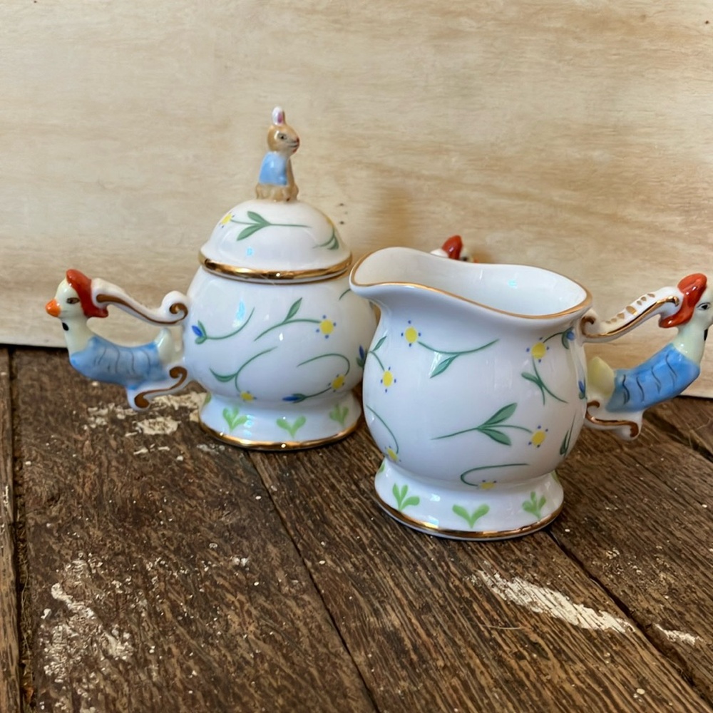 Royal Danube adorable cream and sugar set